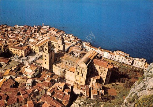 Cartolina Cefalù Panorama dall'alto e Duomo (Palermo) | Immagine principale
