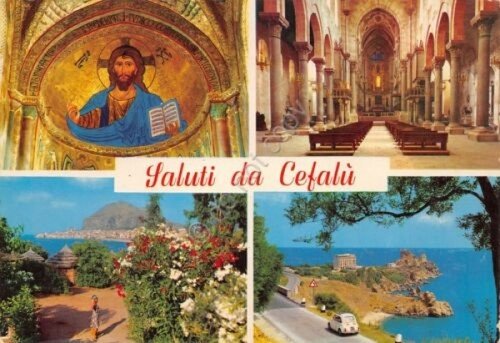 Cartolina Cefalù vedute 1951 (Palermo) | Immagine principale