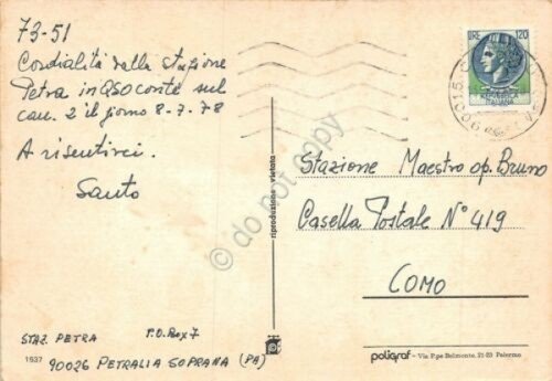 Cartolina Cefalù vedute 1951 (Palermo) | Immagine Gallery 2