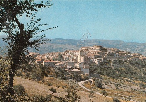 Cartolina Celenza Valfortone panorama paese anni '80 | Immagine principale