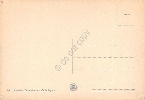 Cartolina Celle Ligure Albergo San Michele anni '50 | Immagine Gallery 2