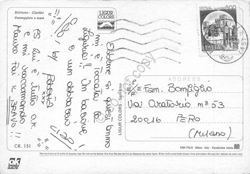 Cartolina Ceriale 2 vedute fontana bar (Savona) | Immagine Gallery 2