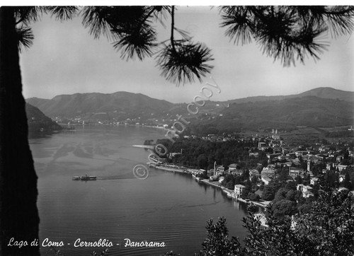 Cartolina Cernobbio Lago di Como panorama | Immagine principale