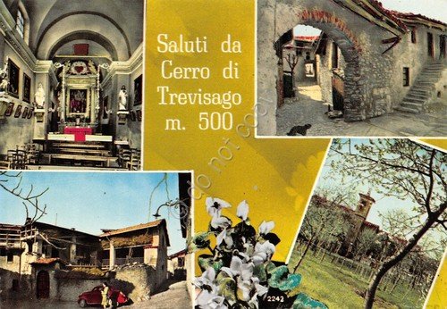 Cartolina Cerro di Trevisago vedute | Immagine principale