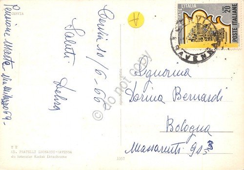 Cartolina Cervia 4 vedute (Ravenna) | Immagine Gallery 2