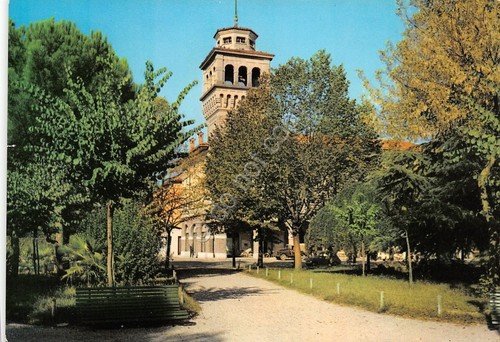 Cartolina Cervignano del Friuli Giardini Pubblici ED SAF | Immagine principale