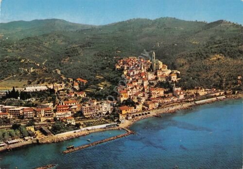 Cartolina Cervo Panorama dall'alto 1982