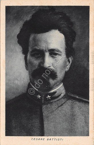 Cartolina Cesare Battisti