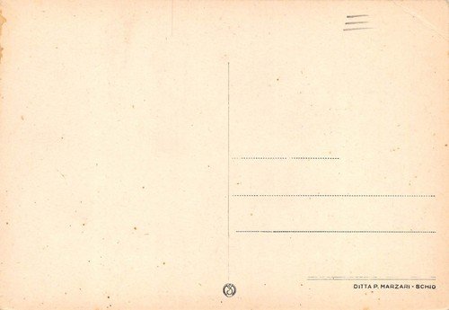 Cartolina Cesena Piazza del Popolo Monumento ai Caduti anni '30