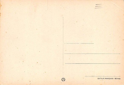 Cartolina Cesena Piazza del Popolo Monumento ai Caduti anni '30