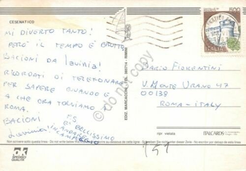 Cartolina Cesenatico vedute 1987 (Rimini) | Immagine Gallery 2