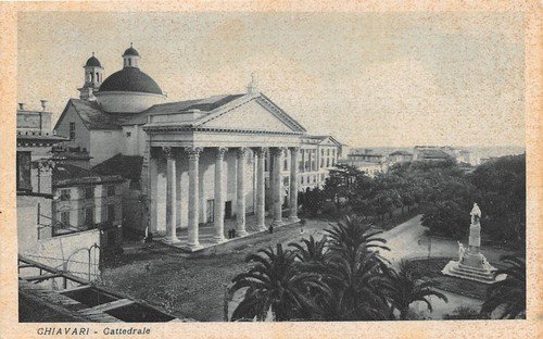 Cartolina Chiavari Cattedrale