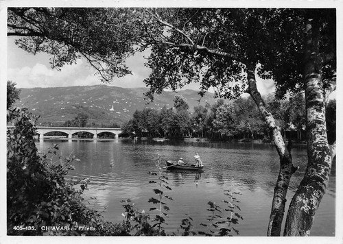 Cartolina Chiavari Entella Ed. Brunner