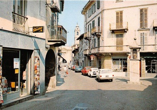 Cartolina Chiavazza Biella Via Rosazza TOTOCALCIO 1997