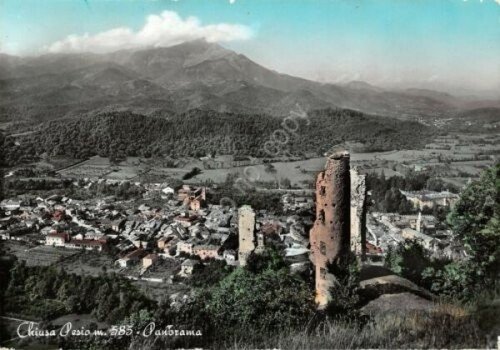 Cartolina Chiusa Pesio Panorama anni '60