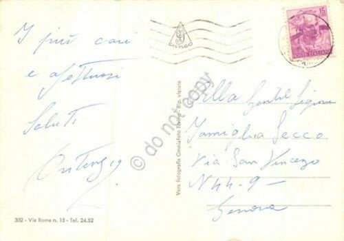 Cartolina Chiusa Pesio Panorama anni '60