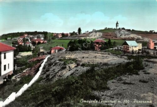 Cartolina Cimaferle Ponzone Panorama 1967 | Immagine principale