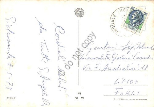 Cartolina Cinquale saluti da vedutine (Altre tematiche)