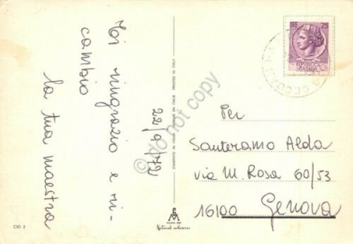 Cartolina Ciociaria Pittoresca vedute varie e costumi 1972