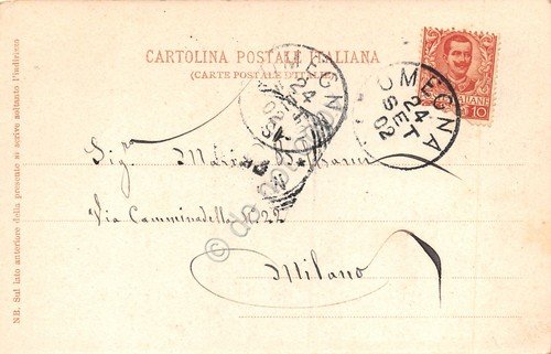 Cartolina Cireggio panorama 1902 | Immagine Gallery 2