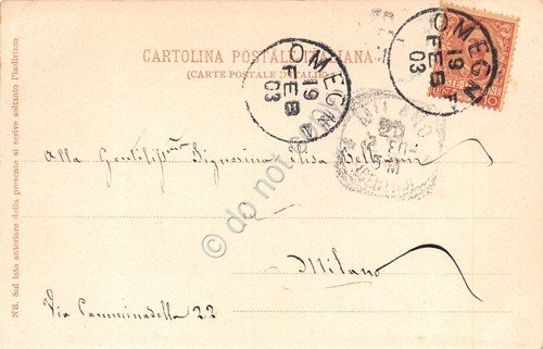 Cartolina Cireggio panorama 1903 | Immagine Gallery 2