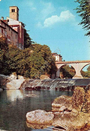 Cartolina Cividale del Friuli Chiesa S. Francesco e fiume Natisone … | Immagine principale