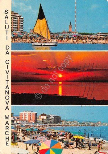 Cartolina Civitanova Marche vedute (Ascoli Piceno) | Immagine principale