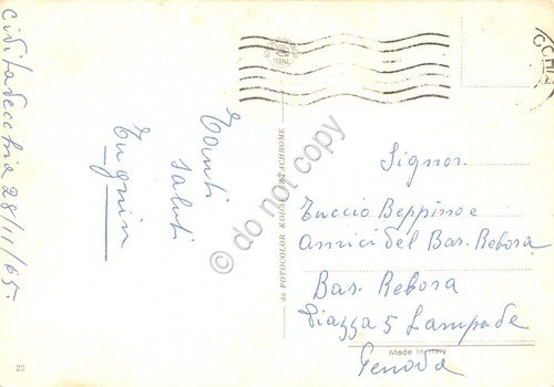 Cartolina Civitavecchia vedute 1965 (Roma) | Immagine Gallery 2