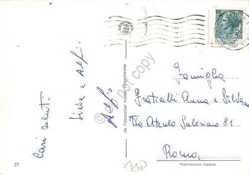 Cartolina Civitavecchia vedutine panorama nave | Immagine Gallery 2