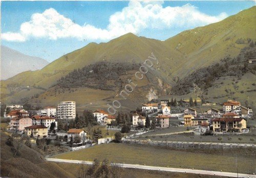 Cartolina Clusone - Panorama - 1961 (Bergamo)