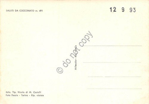 Cartolina Cocconato panorama | Immagine Gallery 2