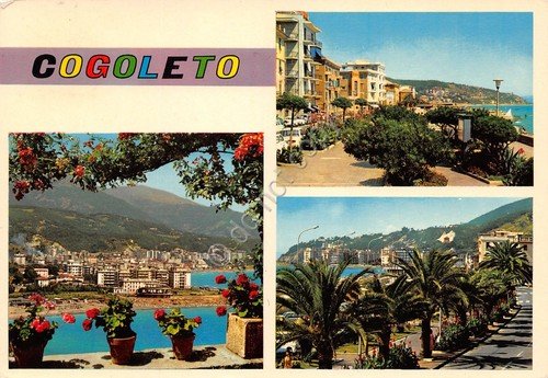 Cartolina Cogoleto vedute lungomare 1978 (Genova) | Immagine principale