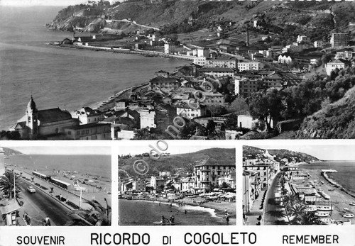 Cartolina Cogoleto Vedutine 1957 | Immagine principale