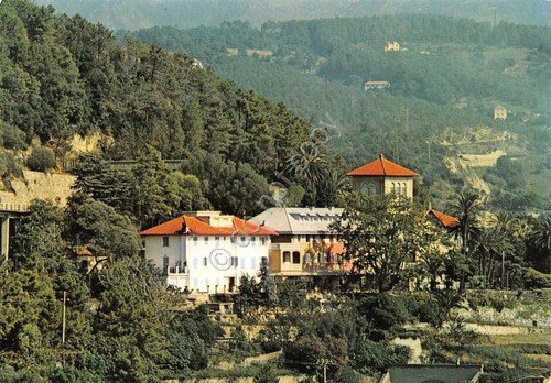 Cartolina Cogoleto Villa Divin Redentore Suore Carmelitane vista della villa | Immagine principale