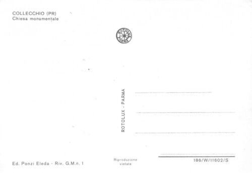 Cartolina Collecchio Chiesa