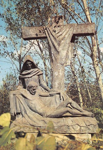Cartolina Collevalenza Santuario Amore Misericordioso Via Crucis XII Stazione | Immagine Gallery 1