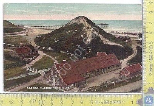 Cartolina Collotype - Saltburn by the Sea - per Congo …