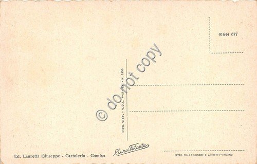 Cartolina Comiso Corso Vittorio Emanuele Animata anni '20