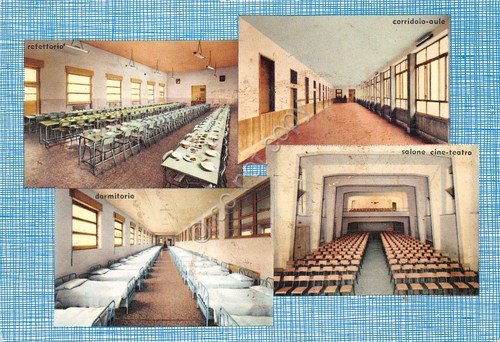 Cartolina Como Casa Divina provvidenza Opera Don Guanella sporca | Immagine principale