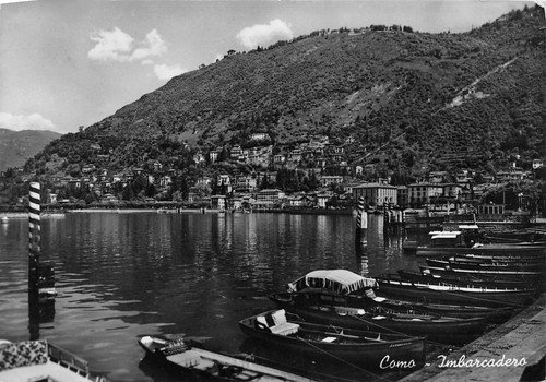 Cartolina Como Imbarcadero 1952 | Immagine principale