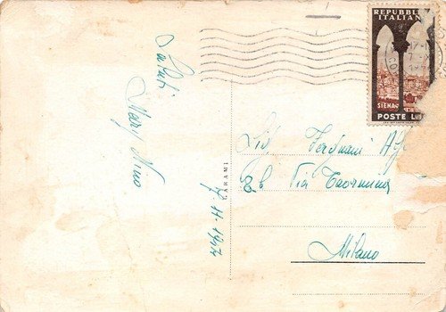 Cartolina Como Imbarcadero 1954