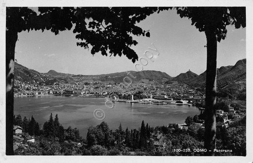 Cartolina Como panorama 1937 | Immagine principale