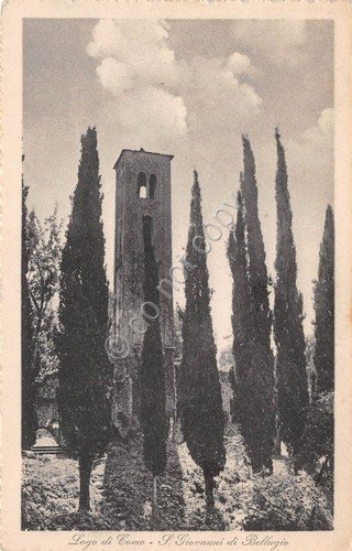 Cartolina Como San Giovanni di Bellagio Ed. Brunner