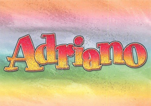 Cartolina con nome Adriano La mia cartolina che brilla etimologia … | Immagine principale