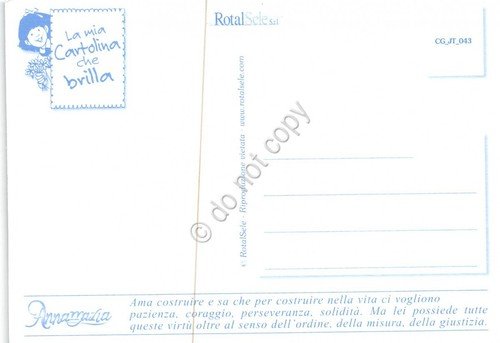 Cartolina con nome Annamaria La mia cartolina che brilla etimologia …