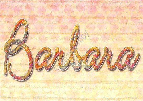 Cartolina con nome Barbara La mia cartolina che brilla etimologia … | Immagine principale