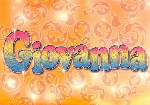 Cartolina con nome Giovanna La mia cartolina che brilla etimologia … | Immagine principale