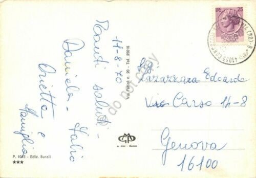 Cartolina Concordia vedute paese 1970 | Immagine Gallery 2