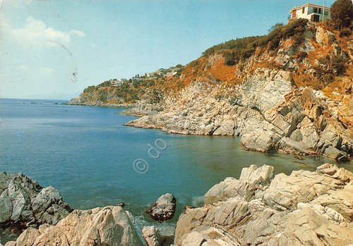 Cartolina Copanello Catanzaro Mare e scogli 1987 | Immagine principale