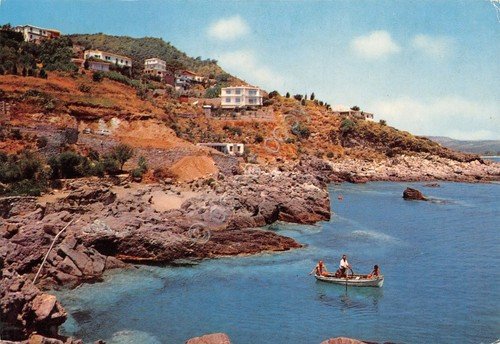 Cartolina Copanello scogliera 1973